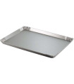 Bandeja Rectangular M de Aluminio 30 x 18 cm Plateada "Tazze e Bar"