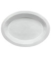 Bandeja Oval 40 cm Plano White