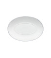 Fuente Oval 30 cm Friso Blanco