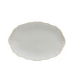 Fuente Oval 32 cm Alentejo White